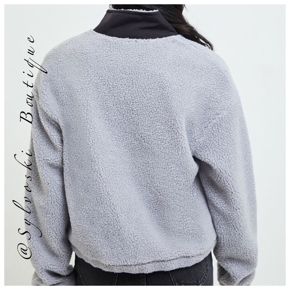 🔥Vans Kirk Polar Fleece Half Zip Sweatshirt NWT - Picture 4 of 4